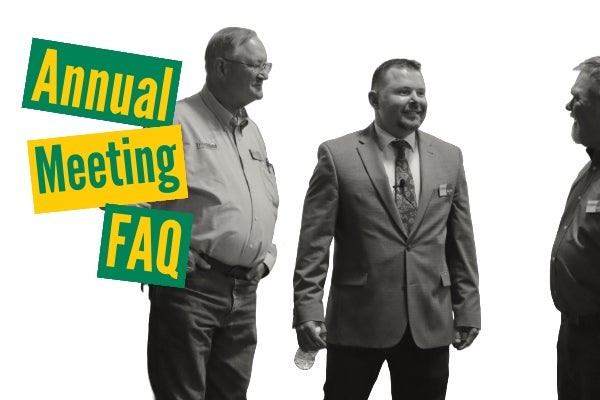 three men talking