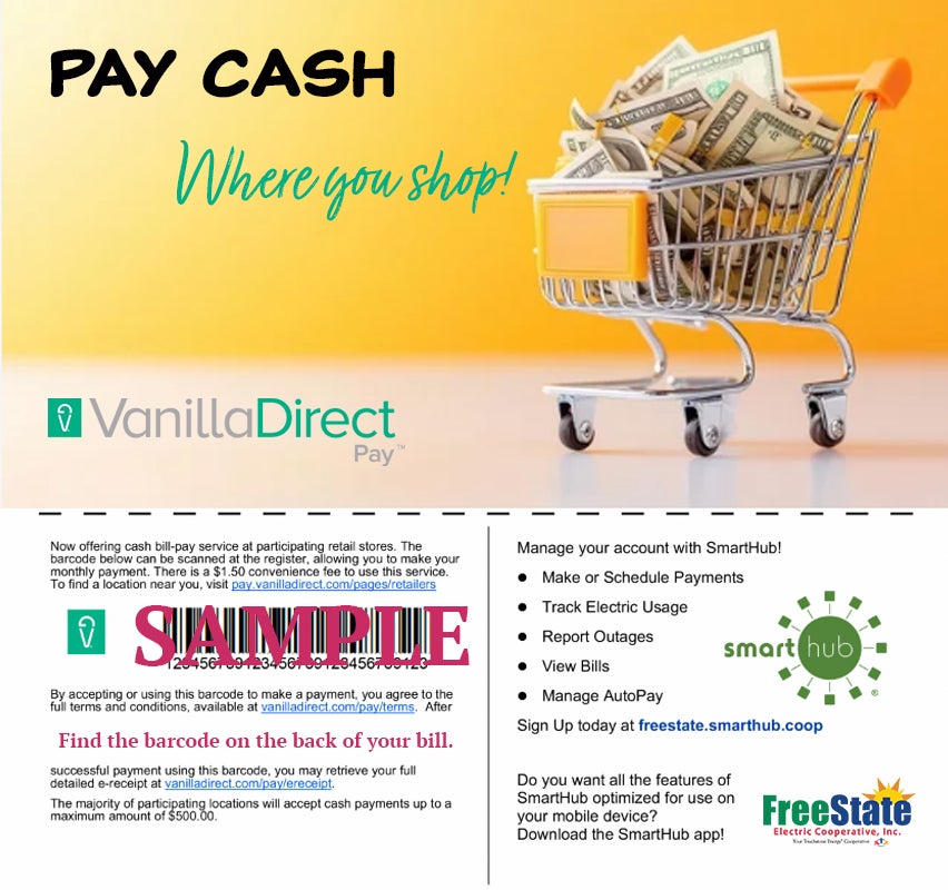 Pay Cash