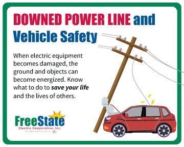 Downed Power Line Vehicle Safety