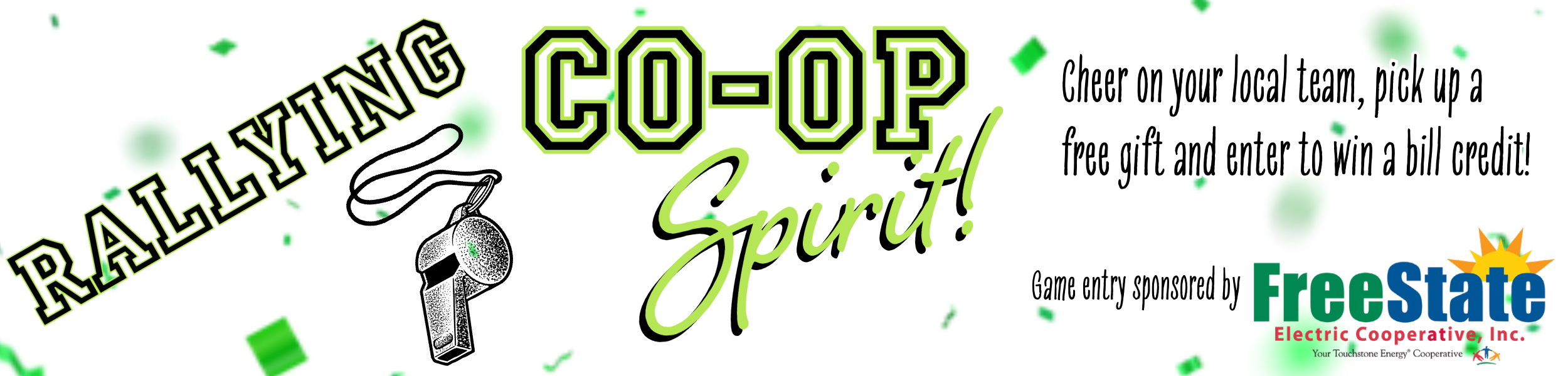 Rallying Co-op Spirit