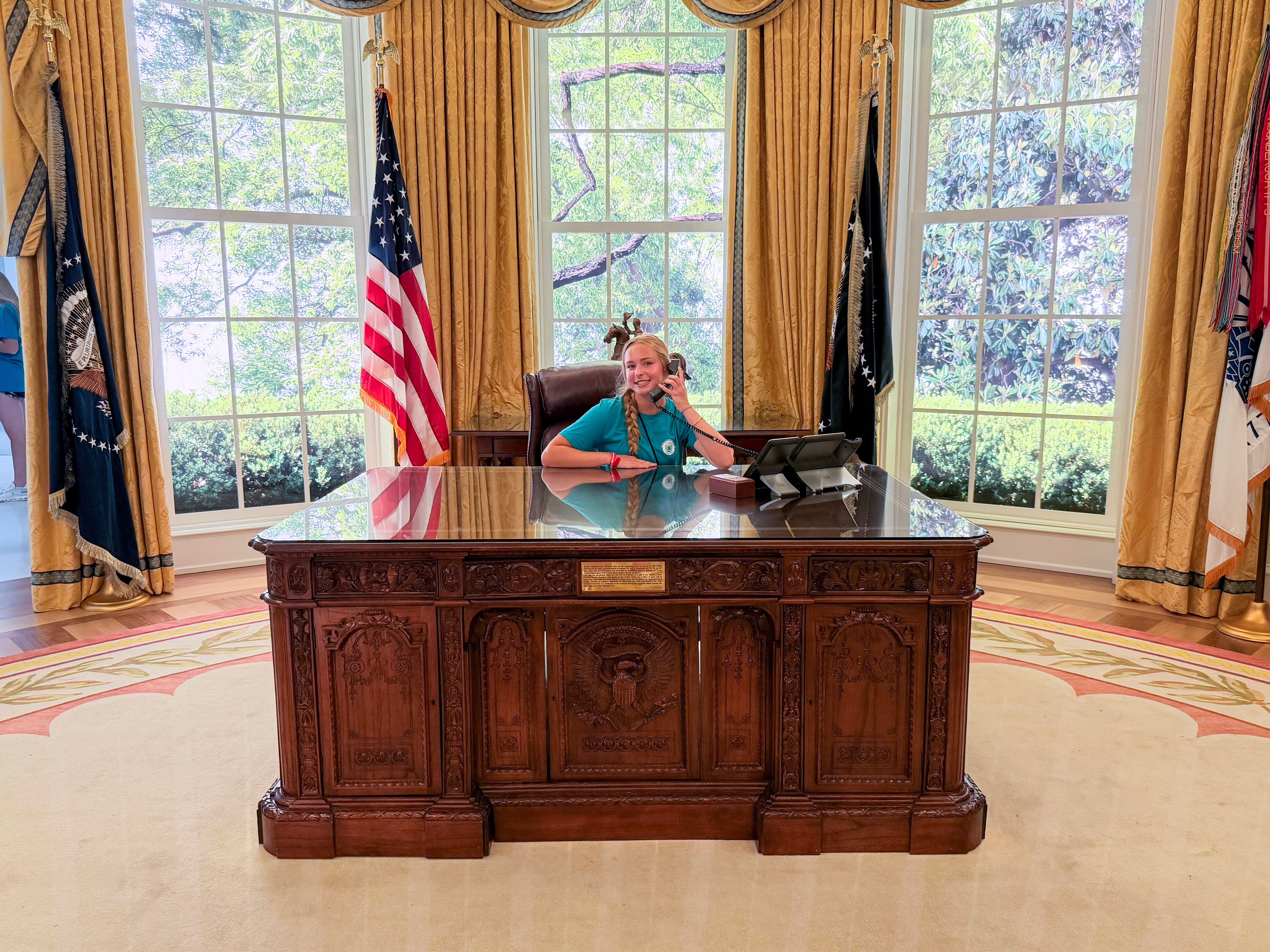 Addison at theResolute Desk