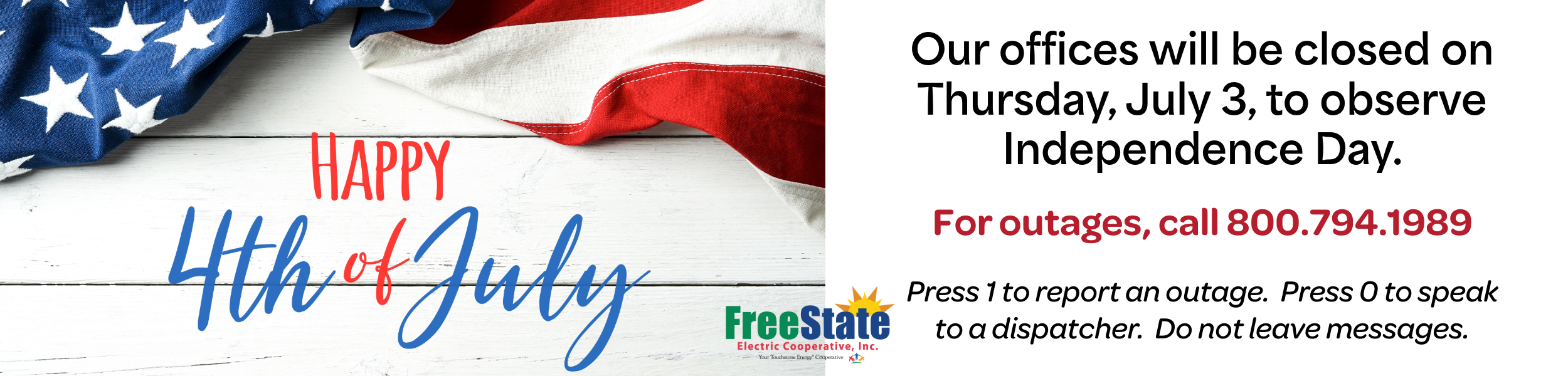Closed July 3