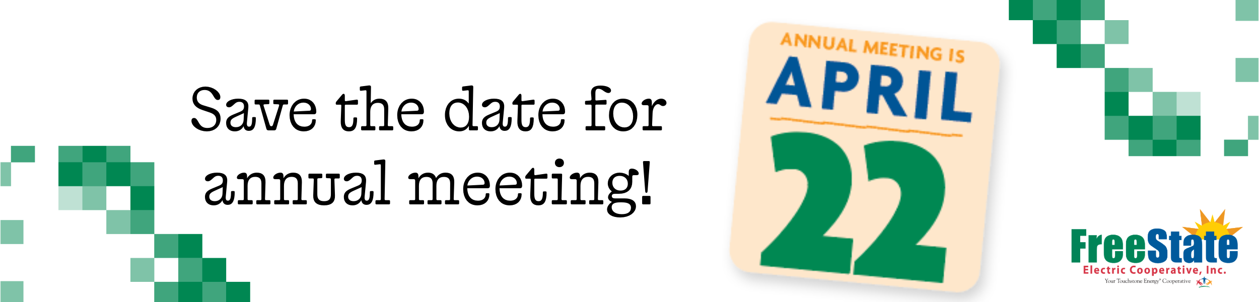 Save the Date April 22