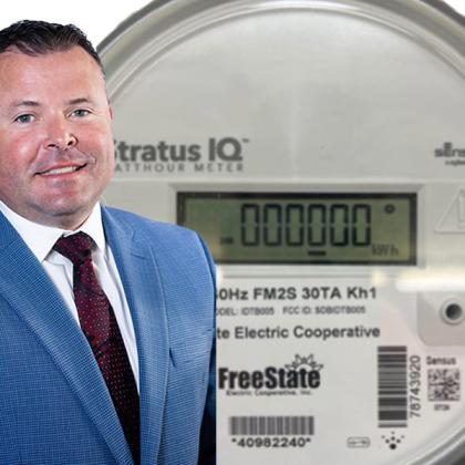 Chris with new meter 2024